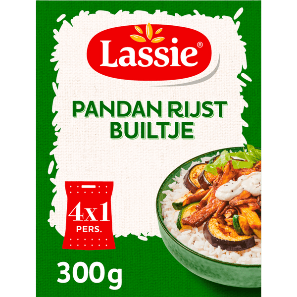 Lassie Builtjes pandan rice for 1 person
