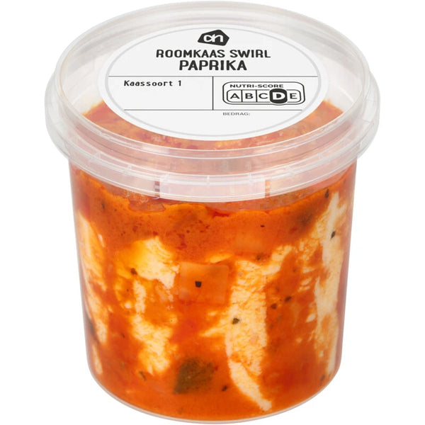 Roomkaas swirl paprika