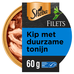 Sheba Filets Thunfisch und Hühnchen in Sauce