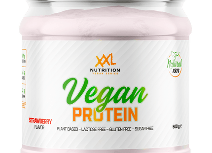 XXL Nutrition Vegan Protein Aardbei 500g