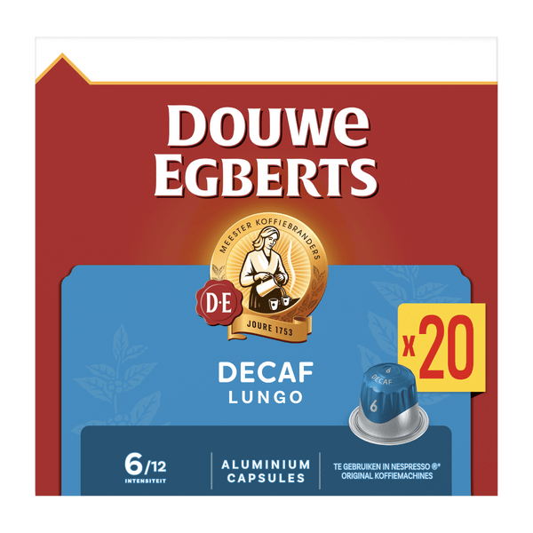 Douwe Egberts Kapseln Lungo 6 entkoffeiniert