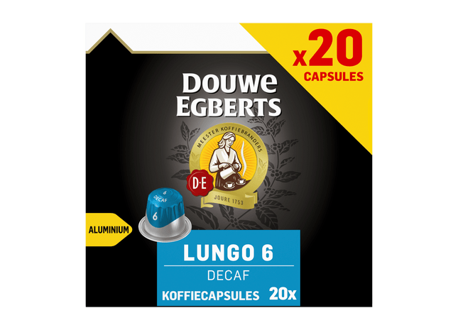 Douwe Egberts Kapseln Lungo 6 koffeinfrei