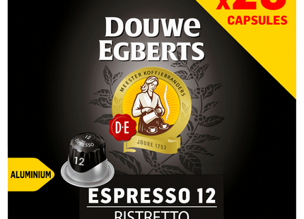 Douwe Egberts Capsules espresso 12 ristretto
