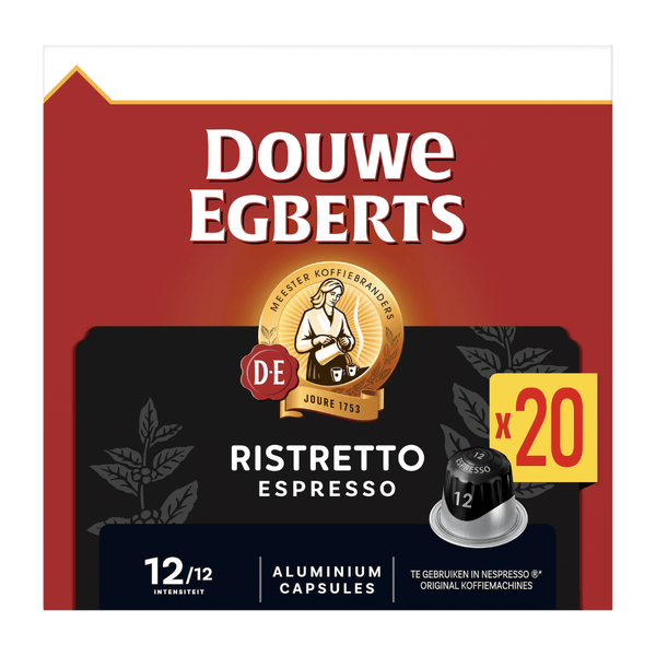 Douwe Egberts Kapseln Espresso 12 Ristretto
