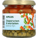 Extra feine Erbsen und Möhren