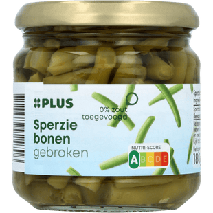 Sperziebonen gebroken