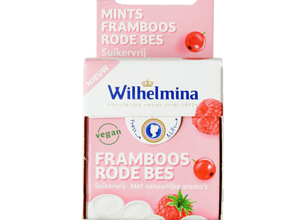 Wilhelmina Mints SV framboos/rode bes