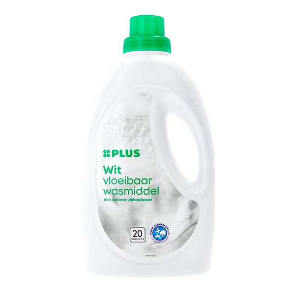 Vloeibaar wasmiddel wit 20sc
