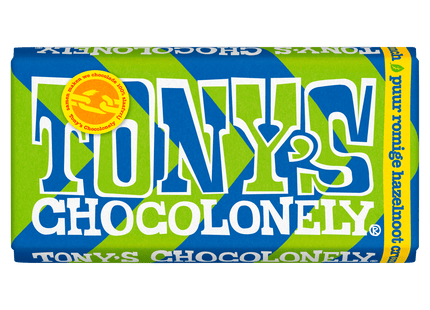 Tony's Chocolonely Relay pure hazelnut crunch