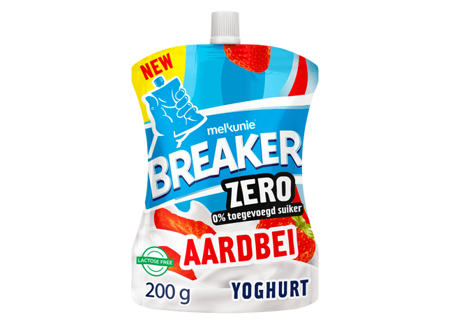Melkunie Breaker zero aardbei