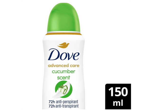Dove Anti-transpirant Spray Cucumber