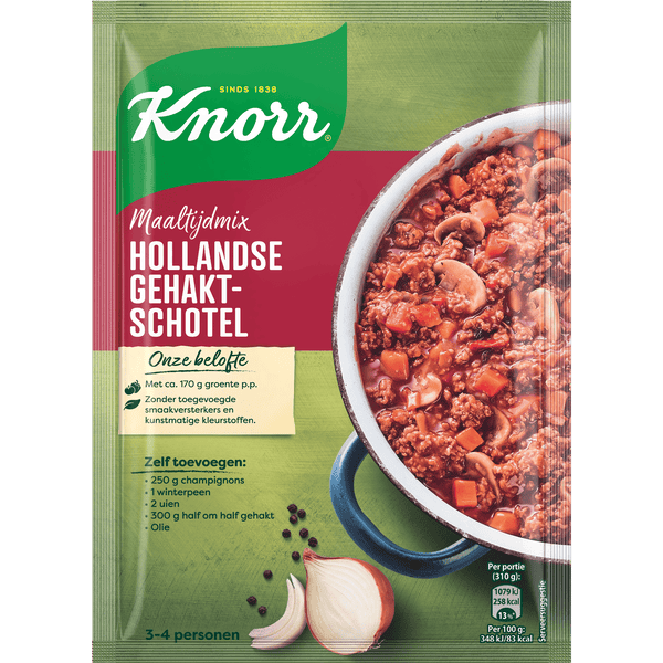 Knorr Mix für Hackfleischauflauf