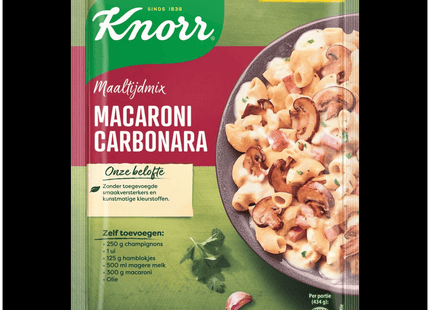 Knorr Mix voor Macaroni Carbonara