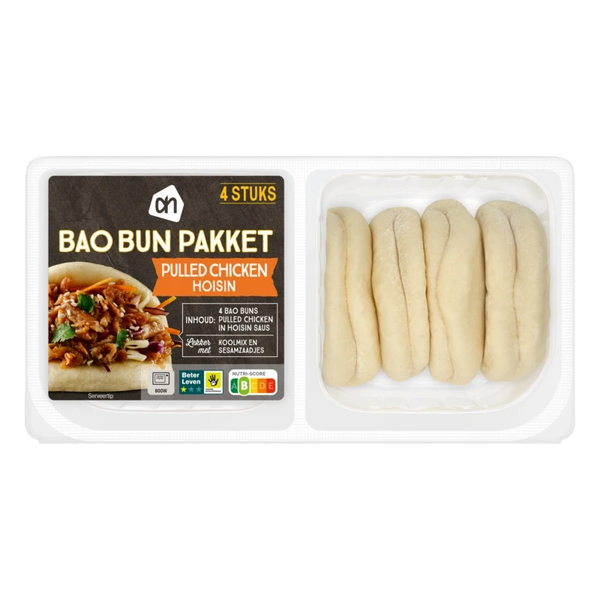 Bao bun pulled chicken