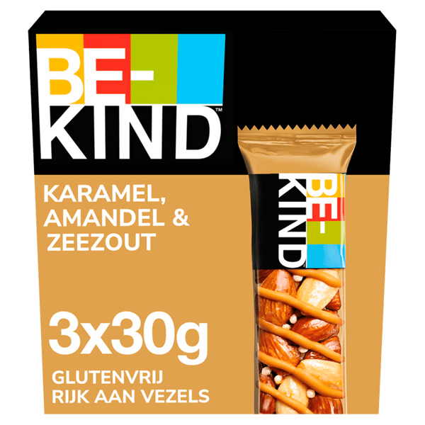 BeKind Nussriegel glutenfrei Karamell Mandel
