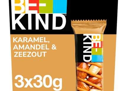 BeKind Nut bars gluten-free caramel almond