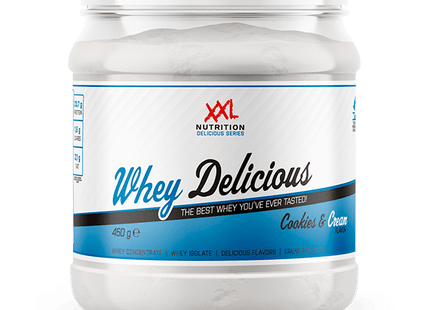 XXL Nutrition Whey delicious cookies & cream