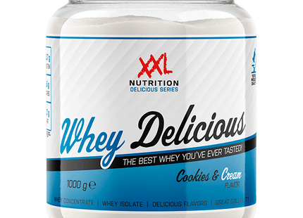 XXL Nutrition Whey delicious cookies & cream