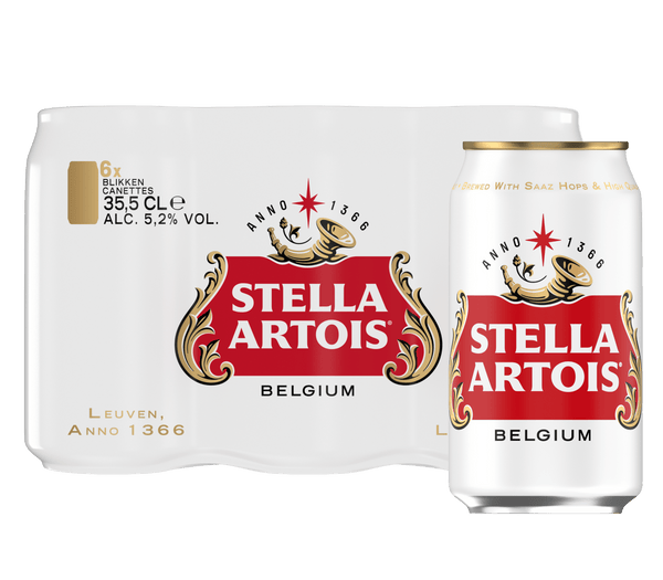 Stella Artois Pilsner can