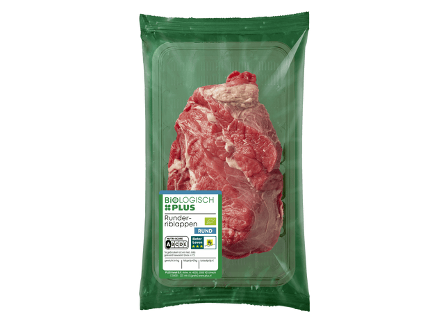 Biologisch  Runderriblappen 1 stuk