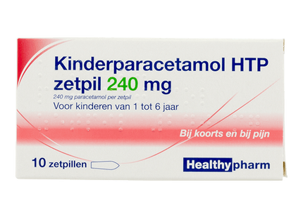 HTP Huismerk Paracetamol zetpil 240mg
