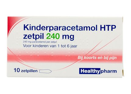 HTP Private label Paracetamol suppository 240mg