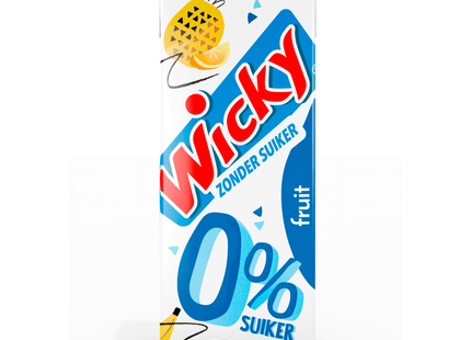 Wicky Fruit 0% sugar