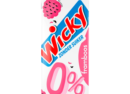 Wicky Raspberry 0% sugar