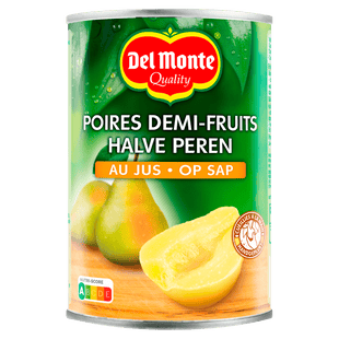 Del monte Peren 1/2 op sap