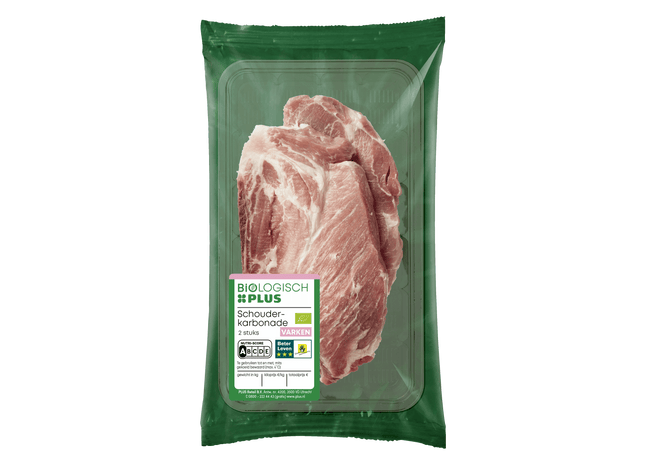 Biologisch  Schouderkarbonade 2 stuks