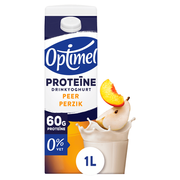Optimel Trinkjoghurt Protein Birne Pfirsich