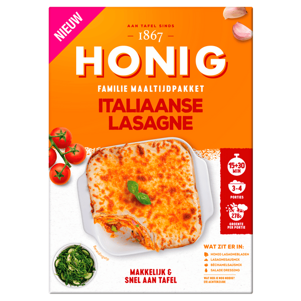 Honig Maaltijdpakket Italiaanse Lasagne