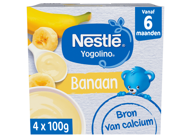 Nestlé 6+ Yogolino toetje banaan
