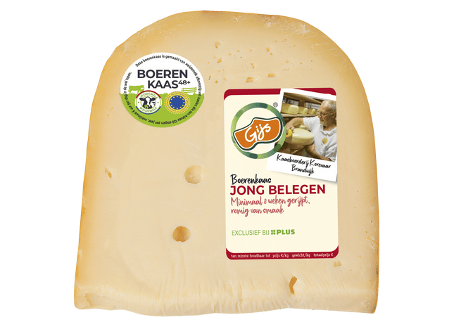 GIJS Boerenkaas jong belegen 48+ stuk