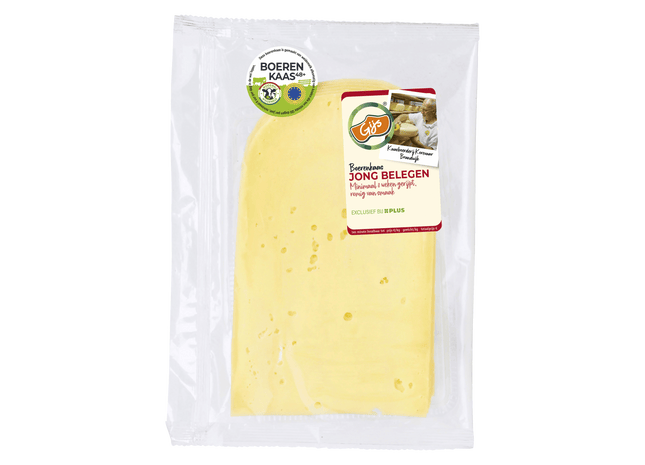 GIJS Boerenkaas jong belegen 48+ plakken
