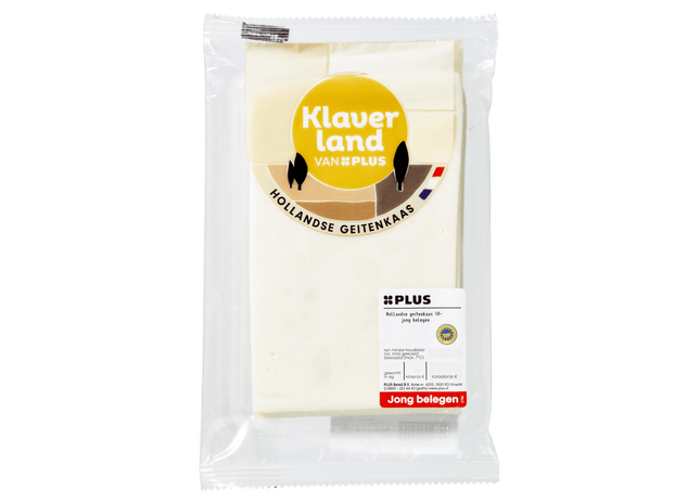 Klaverland Geitenkaas jong belegen 50+ plakken