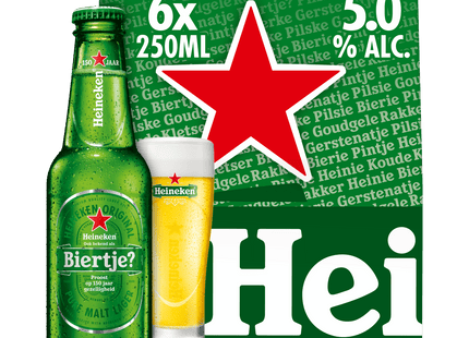 Heineken Premium pilsner beer bottle