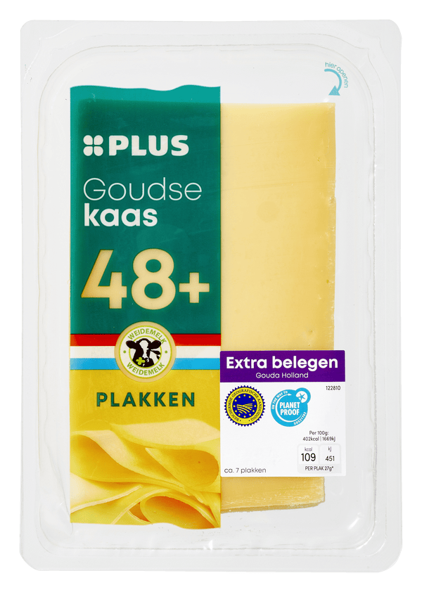 Goudse extra belegen 48+ plakken