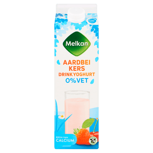 Melkan Drink 0% Fett Erdbeer-Kirsche