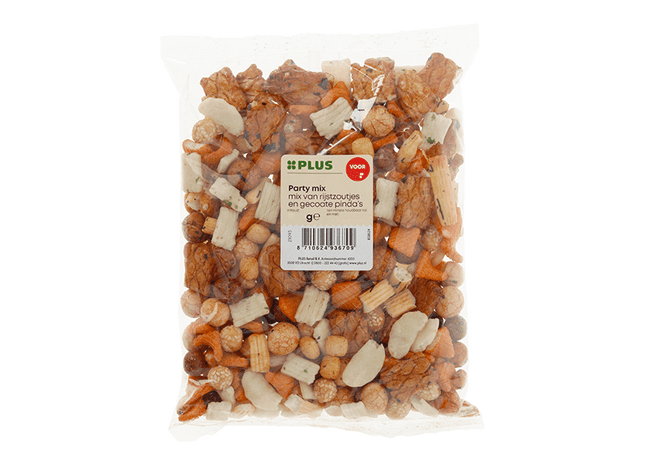 Partymix rijstzoutjes