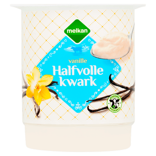 Melkan Halfvolle kwark vanille