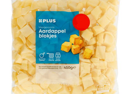 Aardappelblokjes