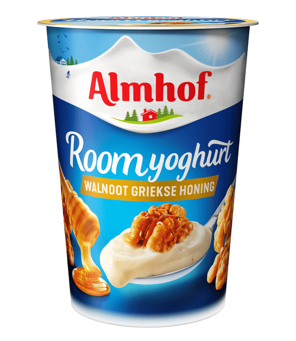 Almhof Roomyoghurt walnoot-Griekse honing