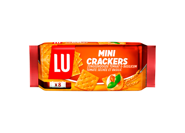 Lu Mini crackers tomaat & basilicum