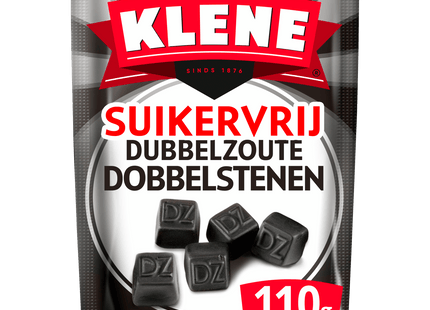 Klene Suikervrij Dubbelzoute dobbelstenen