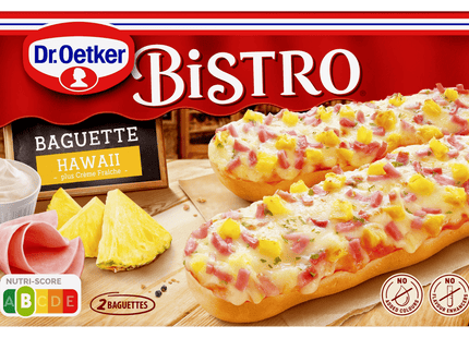 Dr. Oetker Bistro Baguette pizza roll Hawaii