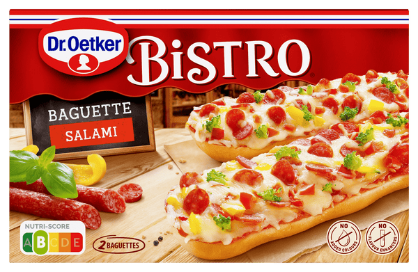 Dr. Oetker Bistro Baguette pizzabroodje salami
