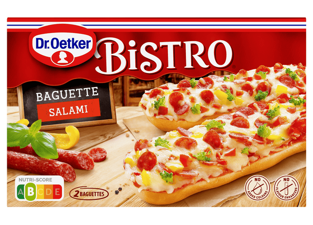 DR. Oetker Bistro Baguette Pizzabrötchen Salami