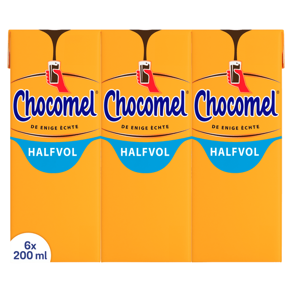 Chocomel Halfvol mini 6-pack