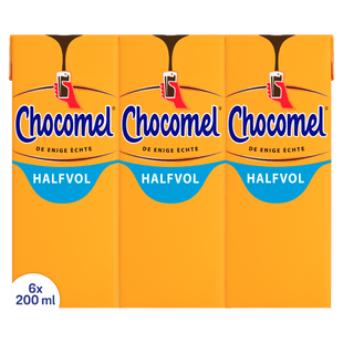 Chocomel Halfvol mini 6-pack